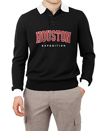 Jump Cuts Mens Printed Polo Neck Full Sleeve Navy and Red Slim Fit Cotton Blend Polo T-Shirt Jump Cuts Mens Printed Polo Neck Full Sleeve Navy and Red Slim Fit Cotton Blend Polo T-Shirt