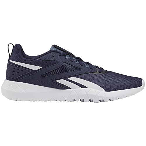 Reebok Men's Flexagon 4 Energy Sneaker, Vector Navy/White/Hoops Blue, 9.5