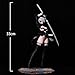 MABAIUDE 2B Figure 2B Statue Anime Figure No.2 Type B 2Byorha Figurine, 33cm Battle Damage Version Heads Replaceable, PVC Desktop Figures Decor Collectible