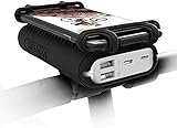 10000mAh 2-Port Power Bank, 2 in 1 Portable Charger/Bike Phone Mount Holder, Bicycle Handlebar...