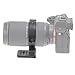FocusFoto Metal Tripod Collar Mount Ring 75mm for Tamron 50-300mm F/4.5-6.3 Di III VC VXD for Sony E Mount Lens, Bottom with 1/4