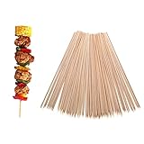 Material: Los pinchos de bambú para barbacoa están hechos de materiales ecológicos, los palitos son biodegradables, por lo que, como cualquier producto de madera, son biodegradables y respetuosos con el medio ambiente como palillos de madera. No contamina en absoluto su entorno.