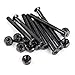 Zxpjkyu Skateboard Truck Mounting Hardware Kit - Set of 8 Bolts for Longboards, 1.75 inch