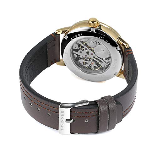 Forsining AG01 Men'S Mechanical Hand-Wind Analog Sport Style Wristwatch thumb #2