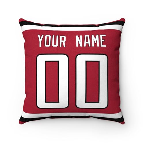Image of ANTKING Throw Pillow 2 Pack Custom Any Name and Number Personalized Gift for Men Women Boys