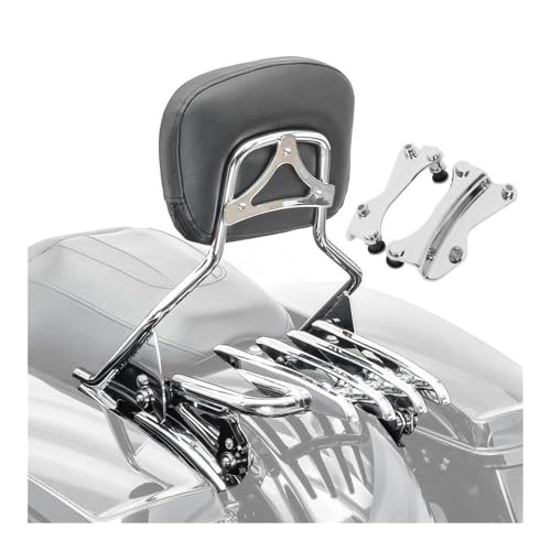 Dossier siège passager porte-bagages moto amovible pour Road King Street Electra Ultra CVO