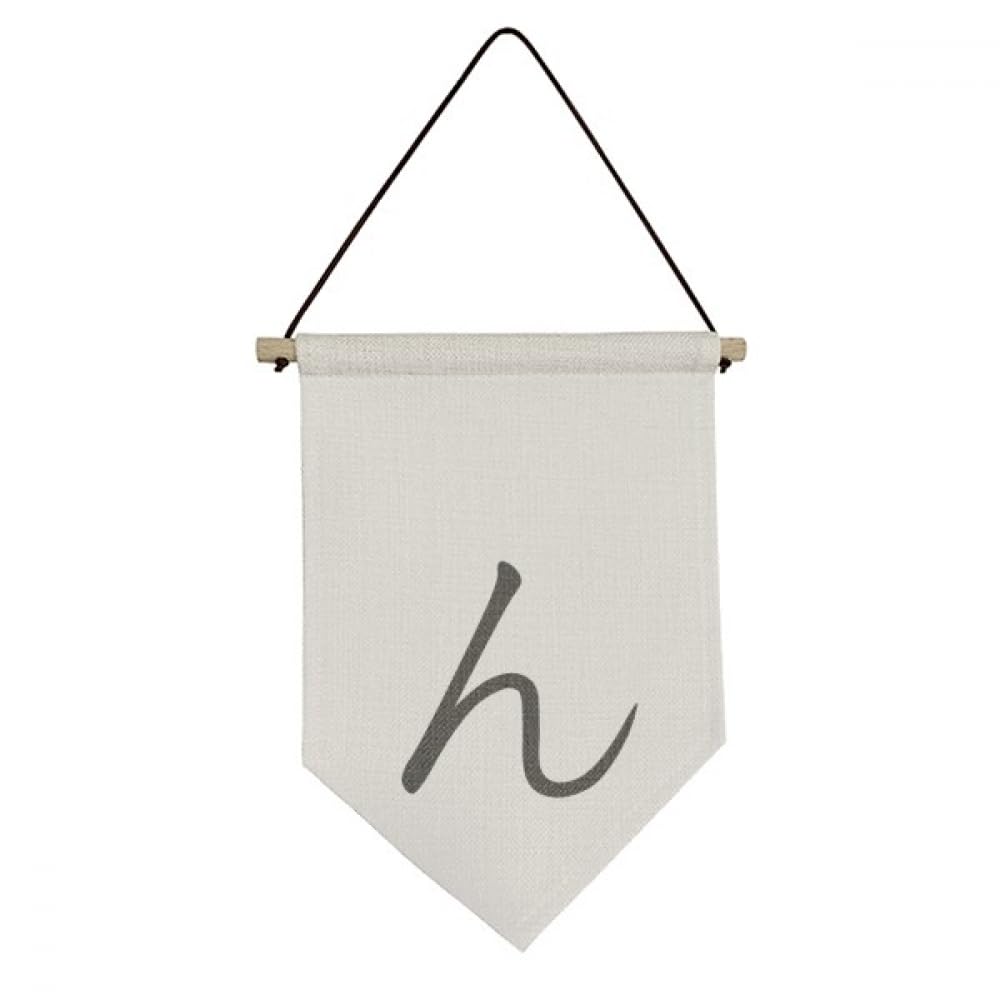 Drapeau japonais Hiragana en toile pour décorer un mur blanc sans faire de trous