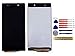 Yixi Pantalla para Sony Xperia Z2 L50W D6502 D6503 Pantall LCD Pantalla Táctil Negro Repuesto de Pantalla Recambio (sin Marco)