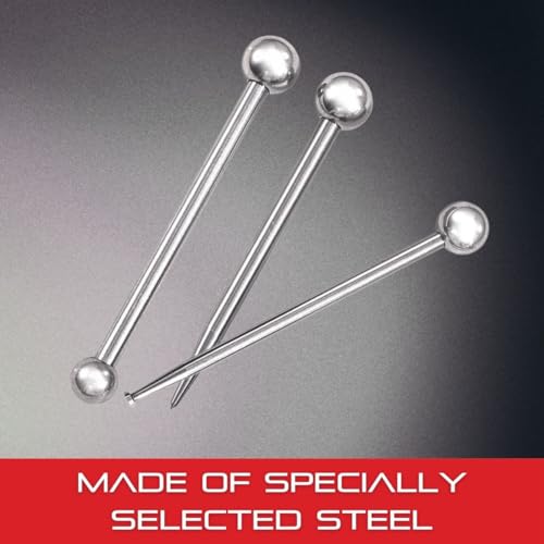 Evita errores de centrado con Starrett 828B contacto de bola 0,250" 3