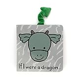 Jellycat If I were a Dragon: A Touch and Feel Board Book Children's Book - Baby Gift