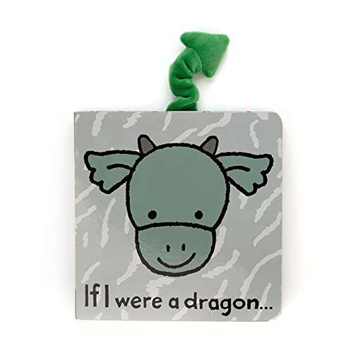 Image of Jellycat If I were a Dragon: A Touch and Feel Board Book Children's Book - Baby Gift