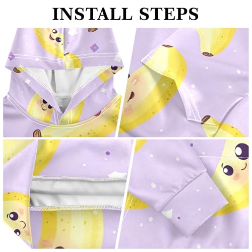 Kids Hoodies for Girls Boys, Pullover Hooded Toddler Sweatshirt Children's Hoodie3