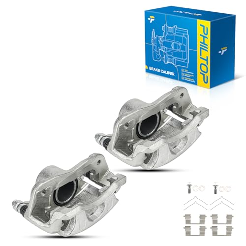 Image of PHILTOP Brake Caliper for 2013-2021 Honda Civic | Front Caliper for 2003-2017 Honda Accord, 2013-2015 Acura ILX, 2016 Honda CRZ, 2013-2014 Honda Fit