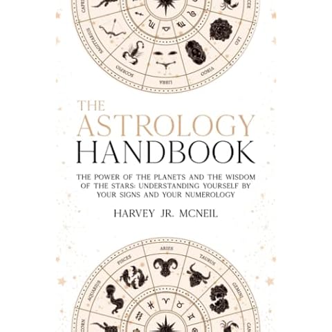 The Astrology Handbook: The Power of the Planets and the Wisdom of the Stars: Understanding Yourself by your Signs and your Numerology Cover
