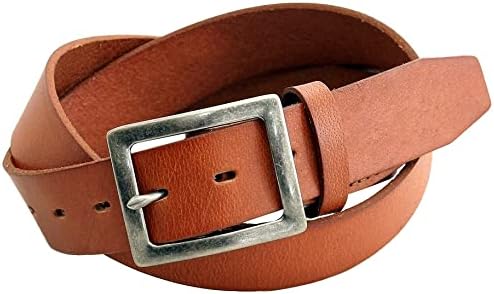 Amazon ホークカンパニー Hawk Company ベルト レザーベルト メンズ レディース スクエアバックル 牛革 本革 12 335 ブラウン ベルト 通販