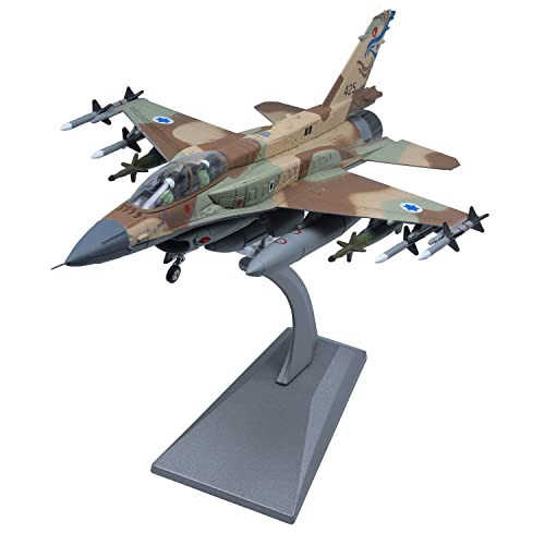 Udnorbay F-16I Storm Israeli Air Force Attack Falcon Fighter Model Planes Painted Diecast Military Airplane Models