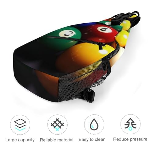 Mochila tipo bandolera deportiva blanca para senderismo y uso casual miniatura 5