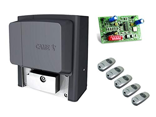 CAME BX704AGS Sliding Gate Motor + 5 X TOP432-EE remotes, for Sliding Gates Weighing up to 400 kg (Upgraded Version of BX-74)