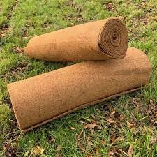 Image of Natural Coco Coir Liner 50 x 75 cm Ideal for Lining Hanging Baskets & Tubs Window Box Cages, troughs or Hayrack planters.