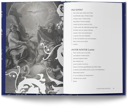 O livro das orações católicas: Capa Floral