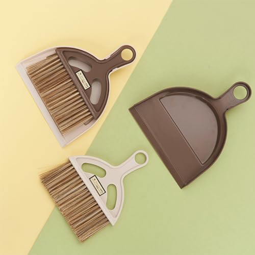 Mobestech Reinigungsbesen-Set Besen- Und Kehrschaufel-Set Für Zuhause Hotel Auto Griff Zufällige Farbe Effiziente Reinigung – Bild 8