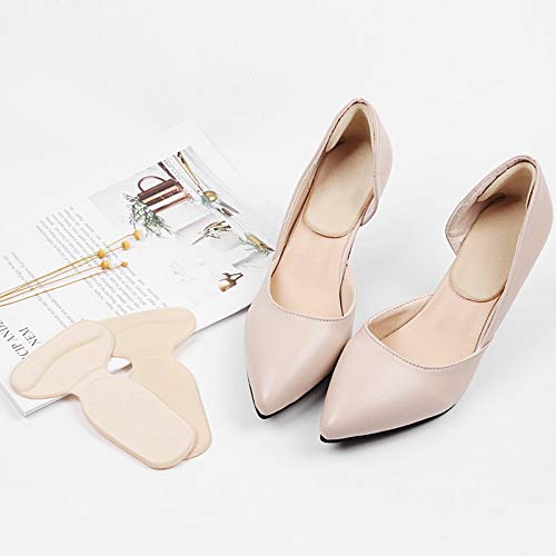 4 paar hielgrepen, hielkussen inzetstuk hoge hak kussen siliconen schoenvulling antislip hielgreep inzetstukken voering… - Image 3