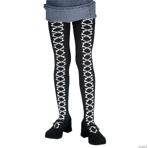 Pantyhose Bone Lace Black Child