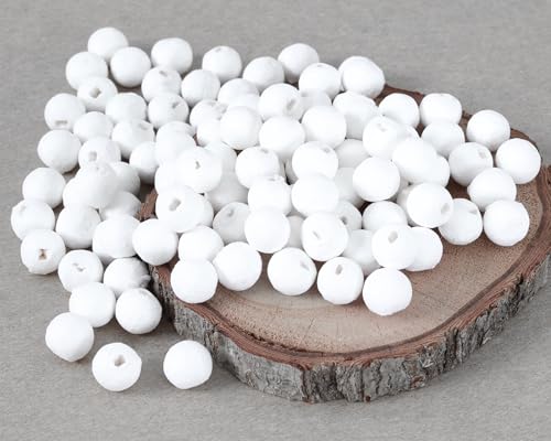 Lot de 100 boules en ouate de cellulose ø 6 mm - SPUNNYS