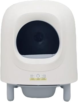 2.0 pro New 56L Automatic Smart Cat Litter Box Self Cleaning Fully Enclosed Pet Toilet TrayWhite