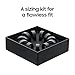 SAMSUNG Galaxy Ring, AI Smart Ring, Size First w/Sizing Kit, No App Subscription, Fitness Monitor, Sleep Tracker, Up to 7-Day Battery, Size 15, Titanium Black [US Version, 1Yr Manufacturer Warranty]