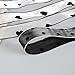 Elerevyo Flat Shoe Laces Snow Yarn Silk Ribbon Shoelaces Fashion Soft Shoestrings for Sneakers 2 Pairs 140cm/55.1