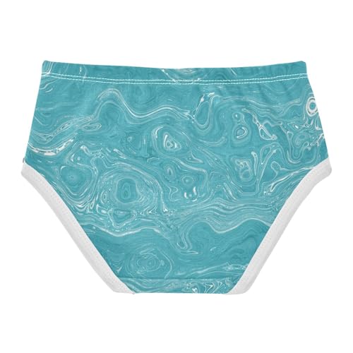 Girls' Breathable Triangle Panties Organic Underwear for Toddlers2
