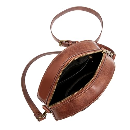 Paquet bandoulière vintage rond idéal pour vos soirées et festivals punk