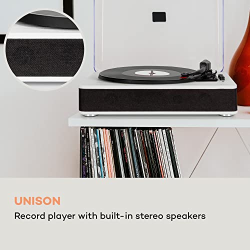 auna TT-Classic Plus Tourne-disque vinyle avec housse anti-poussière et platine Bluetooth avec fonction record 33/45/78… - Les Beatles, Paul McCartney, John Lennon, RIngo Starr, George Harrison auna TT-Classic Plus Tourne-disque vinyle avec housse anti-poussière et platine Bluetooth avec fonction record 33/45/78… – Image 3