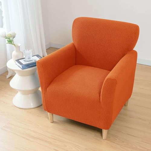 Funda de sillón jacquard elástica caqui protector silla sala estar OBASDFD 3