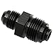 Podavelle 6AN Male Flare to M18x1.5 O Ring Seal Power Steering Adapter Fitting Connector Aluminum Black