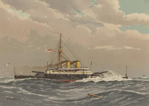 Poster HMS Rodney William Mitchell Décoration Murale Bureau Grand