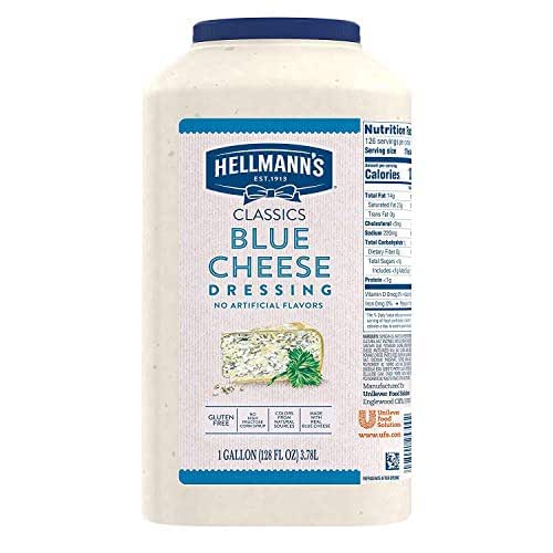 Hellmann's Classics Blue Cheese Salad Dressing Jug Gluten Free, No