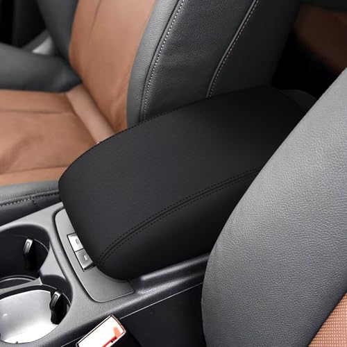 faccaibbg Gloves for Audi Q5 Center Console Cover 2018 2017 2016 2015 2014 2013 2012 2010 (Black), Waterproof and Scratch-Resistant Leather Gloves for Audi Q5 Accessories