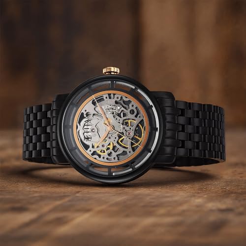 Image of Titan Mechanical Slimline Men's Analog Watch - 90158KM01