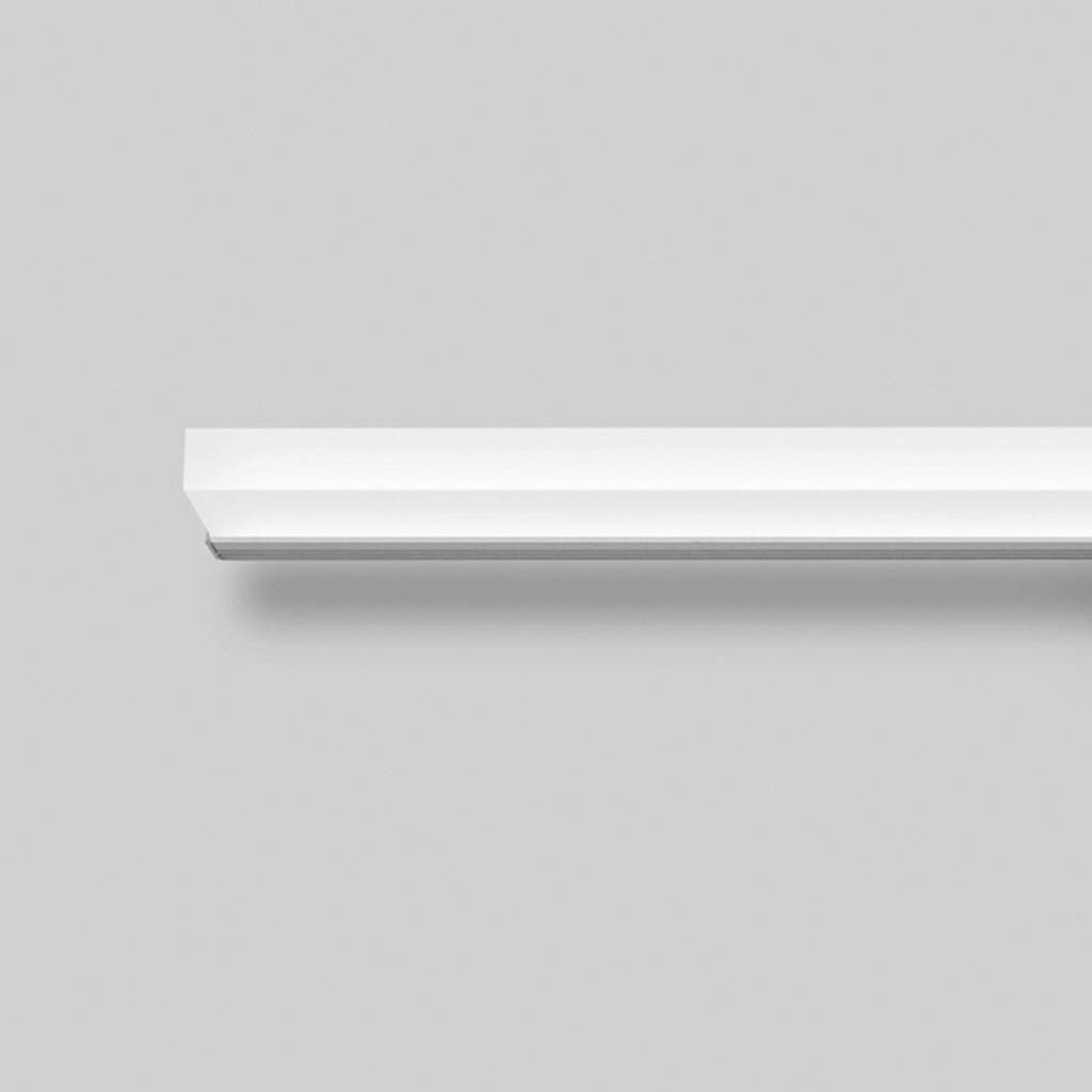 Lampy lustrzane do kąpieli, oświetlenie ścienne Lustro łazienkowe przednia LED toaletka Stal nierdzewna 16W/120CM-ciepłe światło firmy BZEI-oprawy oświetleniowe