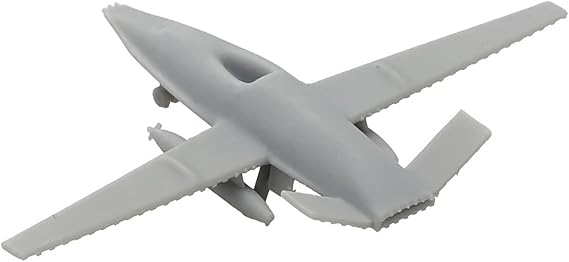 5PCS DIY Model MQ-25 1/2000-1/350 Scale Shipborne Aerial Refueling Aeroplane Accessories Refueled Airplane Military Model(1/350(44mm))