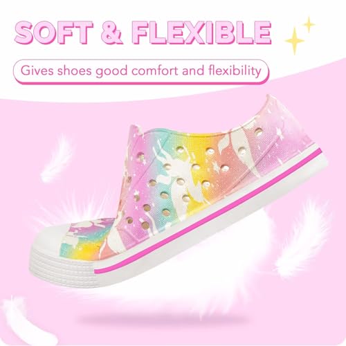 Image of EUXTERPA Toddler Water Shoes Boys Girls Summer Shoes | Kids Sandals Boys Girls Lightweight Slip On Shoes Children Breathable Quick Dry Pool Beach Sneakers