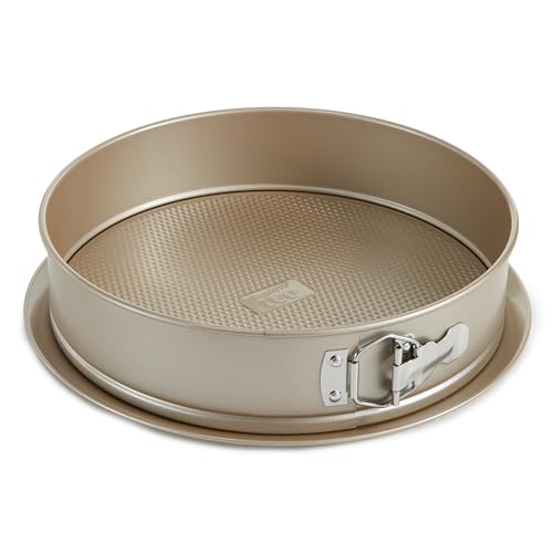 Berghoff Balance Nonstick Springform Cake Pan 11" x 11" x 2.25", Removable Bottom, Lightweight Carbon Steel, Ferno-Green, Non-toxic Coating Bakeware, Leakproof, Oven Safe Up To 450°F