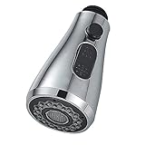 Funcional: este cabezal de pulverización de servicio con buscador limpio ha sido diseñado para la cocina extraíble grifo. Se trata de un reemplazo funcional para el defectuoso o obstruido suministrado con el grifo, no es necesario comprar el conjunto completo.