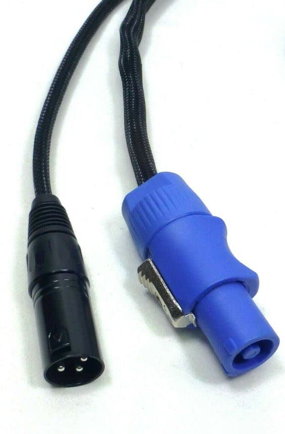 Amazon.com: LASE 6 Ft Link (Jumper) PowerCon AC & XLR Audio Combo