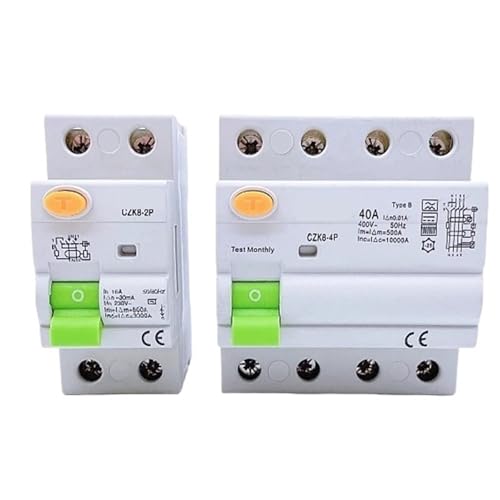 Éviter coupure courant borne électrique via RCD Type B 40A 4P