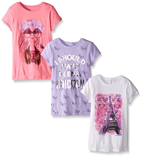 The Children's Place Girls Graphic Tees (Pack of 3)