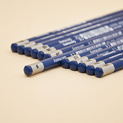 EDU3 - Set 12 matite esagonali da Disegno con