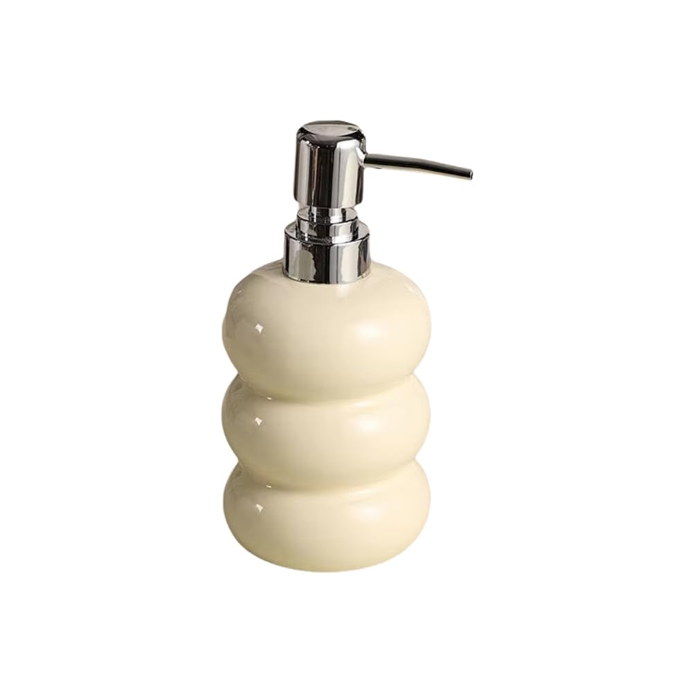CTRLZS Household Ceramic Hand Bottle Shampoo Cosmetic Water Collection Bottle Bathroom Accessories Home Hotel Soap Dispenser A